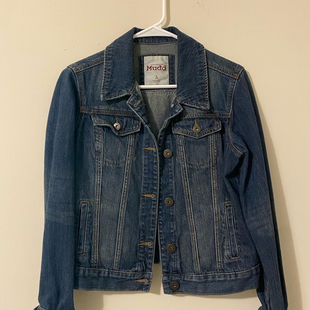 Mudd Blue Jean Jacket Classic Denim Style